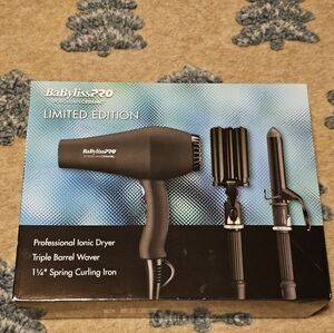 BaByliss Pro LIMITED EDITION Porcelain Ceramic Holiday Prepack Hair Dryer